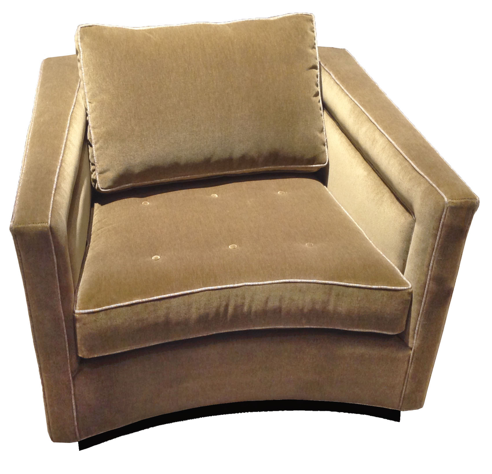 Henderson Harbor Button Tufted Seat Chair 
