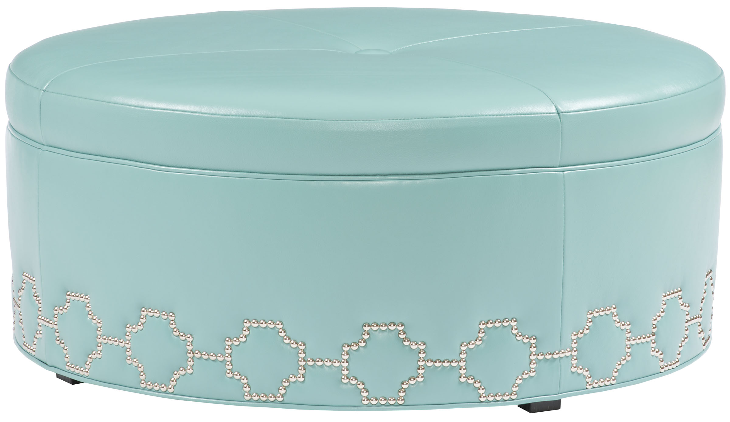  Moye Round Ottoman 