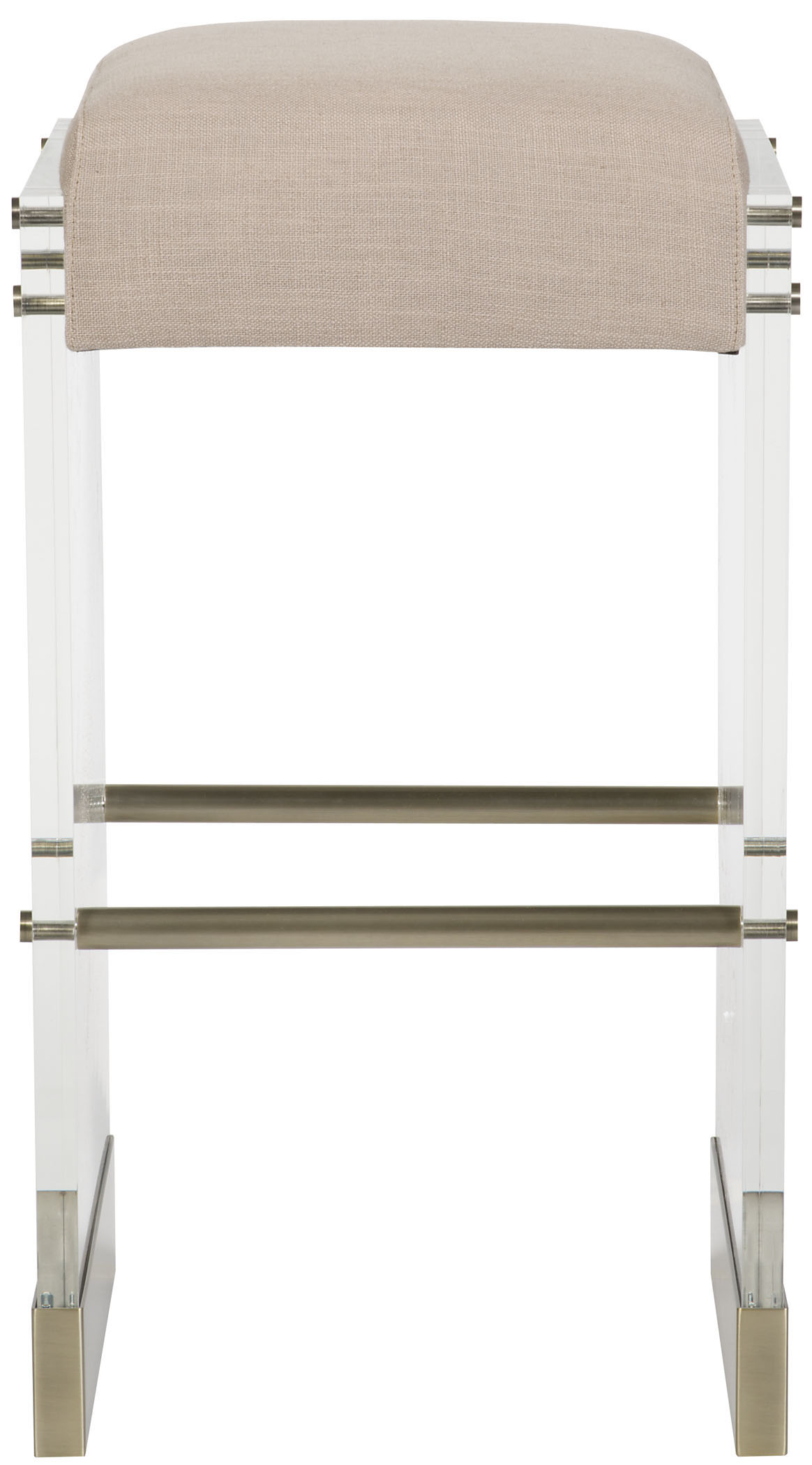  Bistro Acrylic Frame Bar Stool 