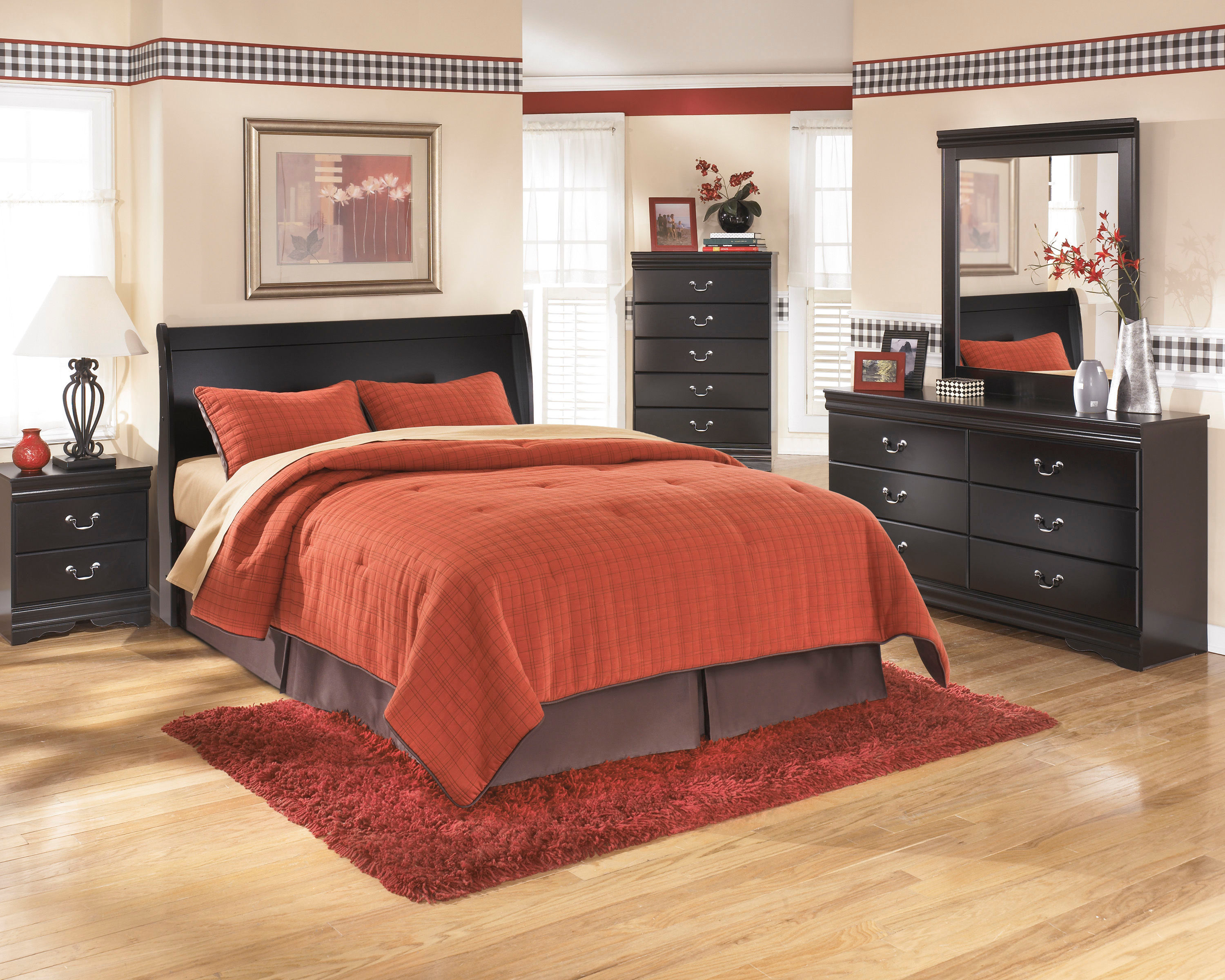  King Sleigh Headboard 