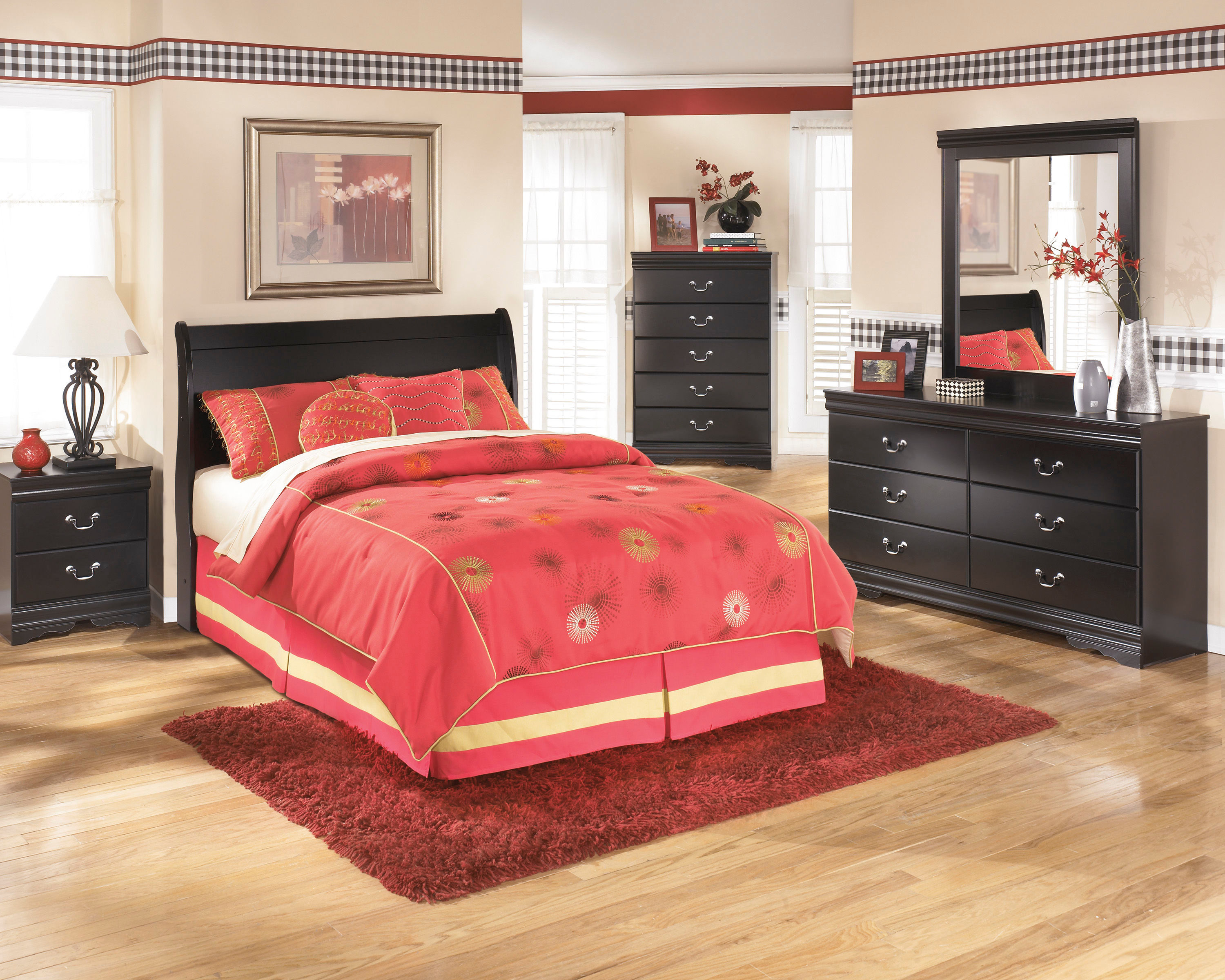  Full Sleigh Headboard 