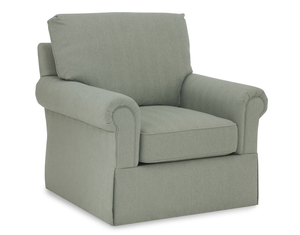  Studio C Swivel Chair - Straight Cushion Option 