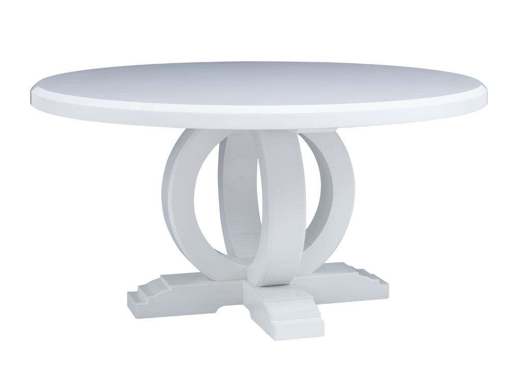  Centre Round Dining Table 