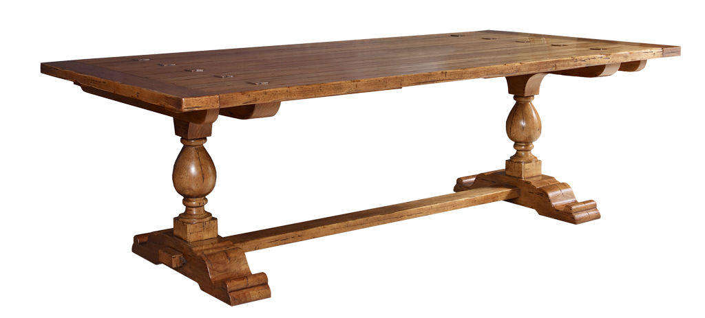  Milton Double Pedestal Trestle Table 