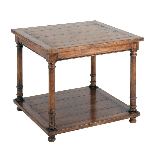  Acton Lamp Table With Shelf 