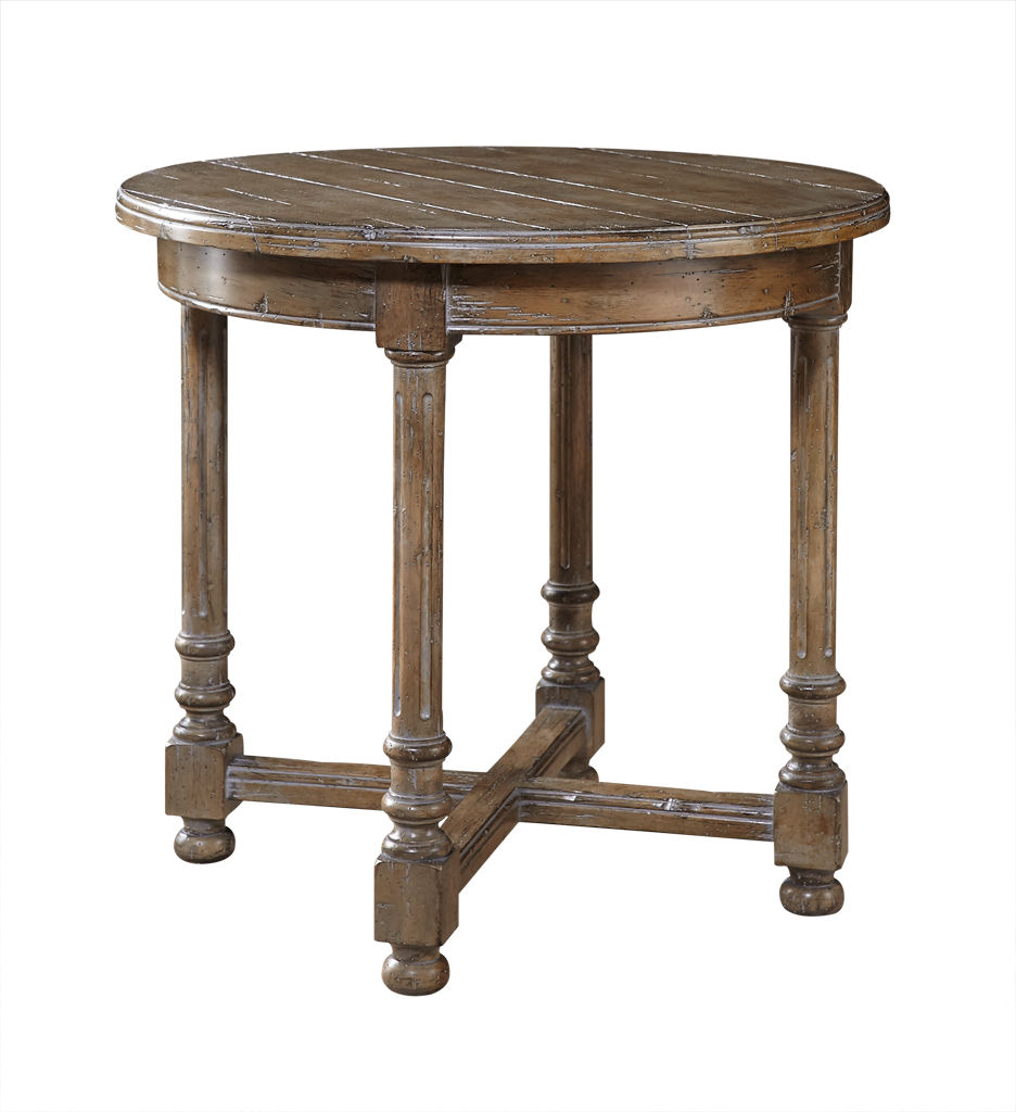  Attleboro Round Lamp Table 