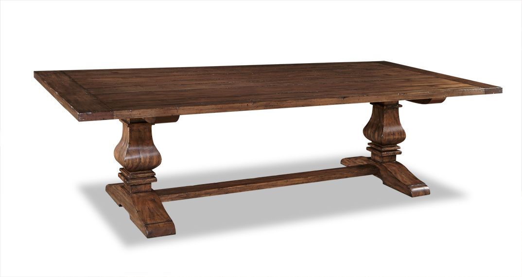  Little Hampton Double Pedestal Trestle Table 