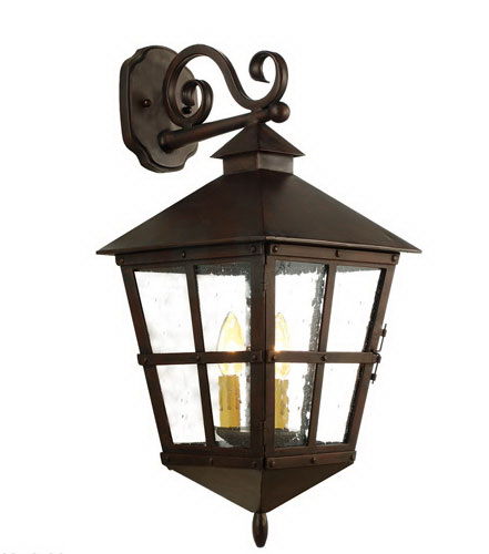  Hand Forged Iron Lantern 