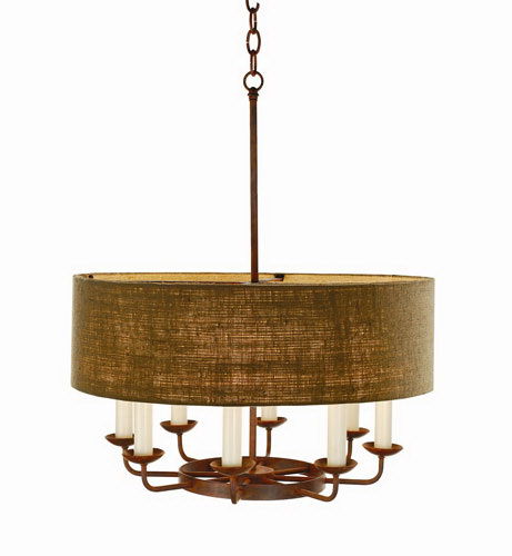  Hand Forged Iron Chandelier 