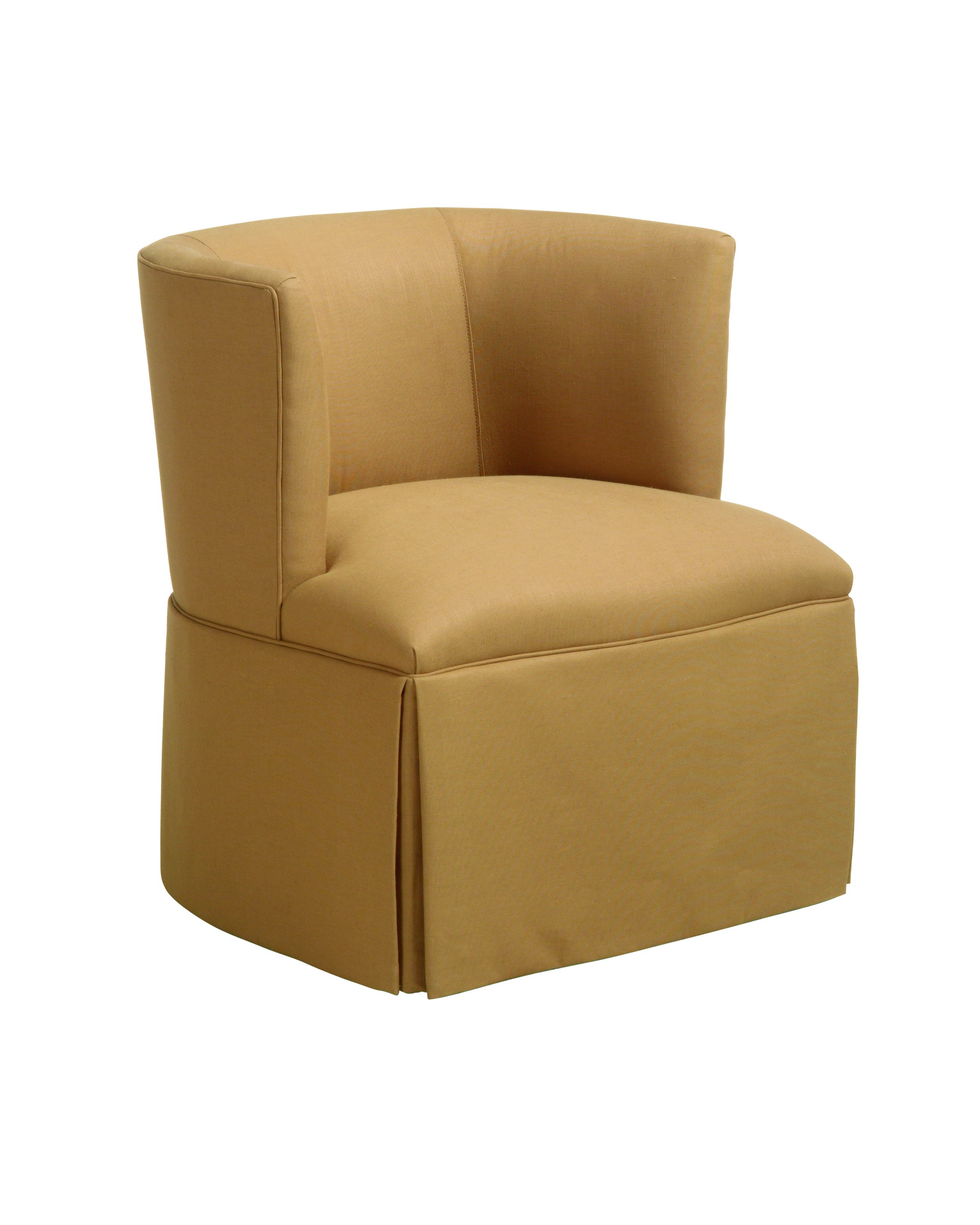  Petite Barrel Back Swivel Chair 