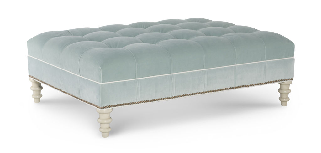  Library Rectangular Tufted Ottoman 