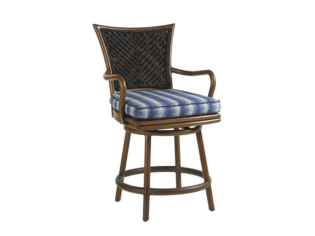 Tommy Bahama Outdoor Living Swivel Counter Stool 