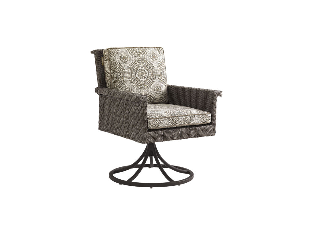 Tommy Bahama Outdoor Living Swivel Rocker Dining Chair 