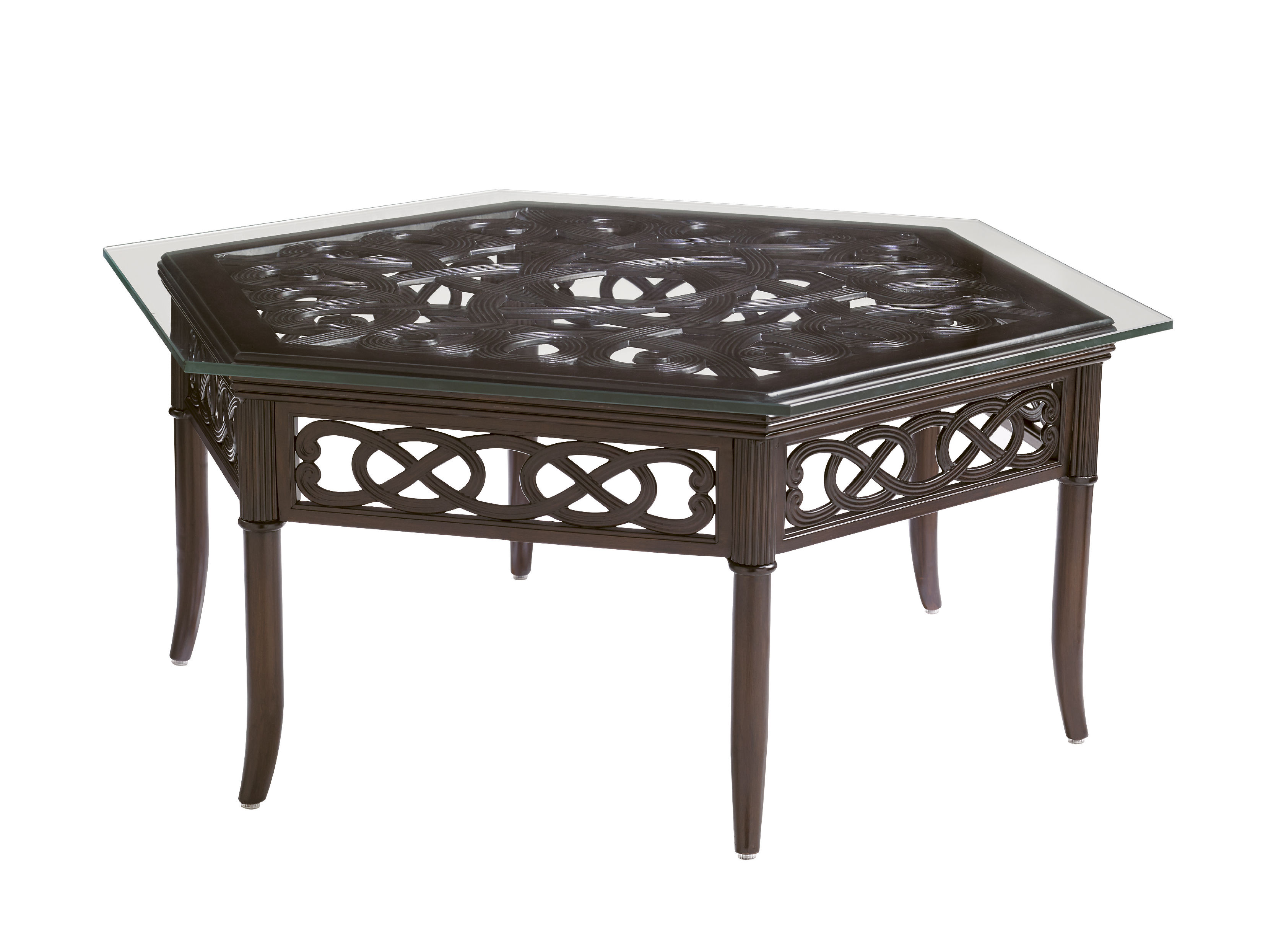 Tommy Bahama Outdoor Living Hexagonal Cocktail Table Base 