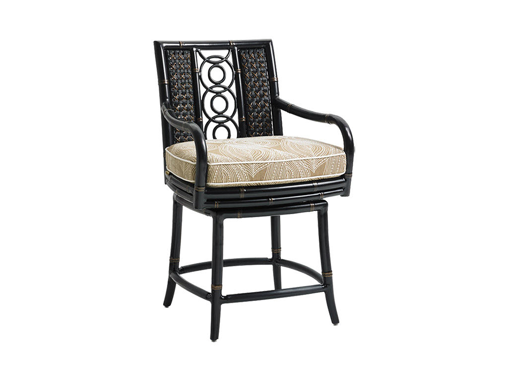 Tommy Bahama Outdoor Living Swivel Counter Stool 