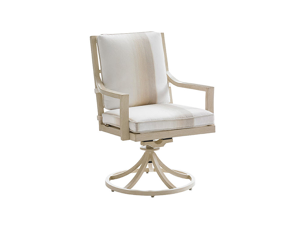 Tommy Bahama Outdoor Living Swivel Rocker Dining Chair 