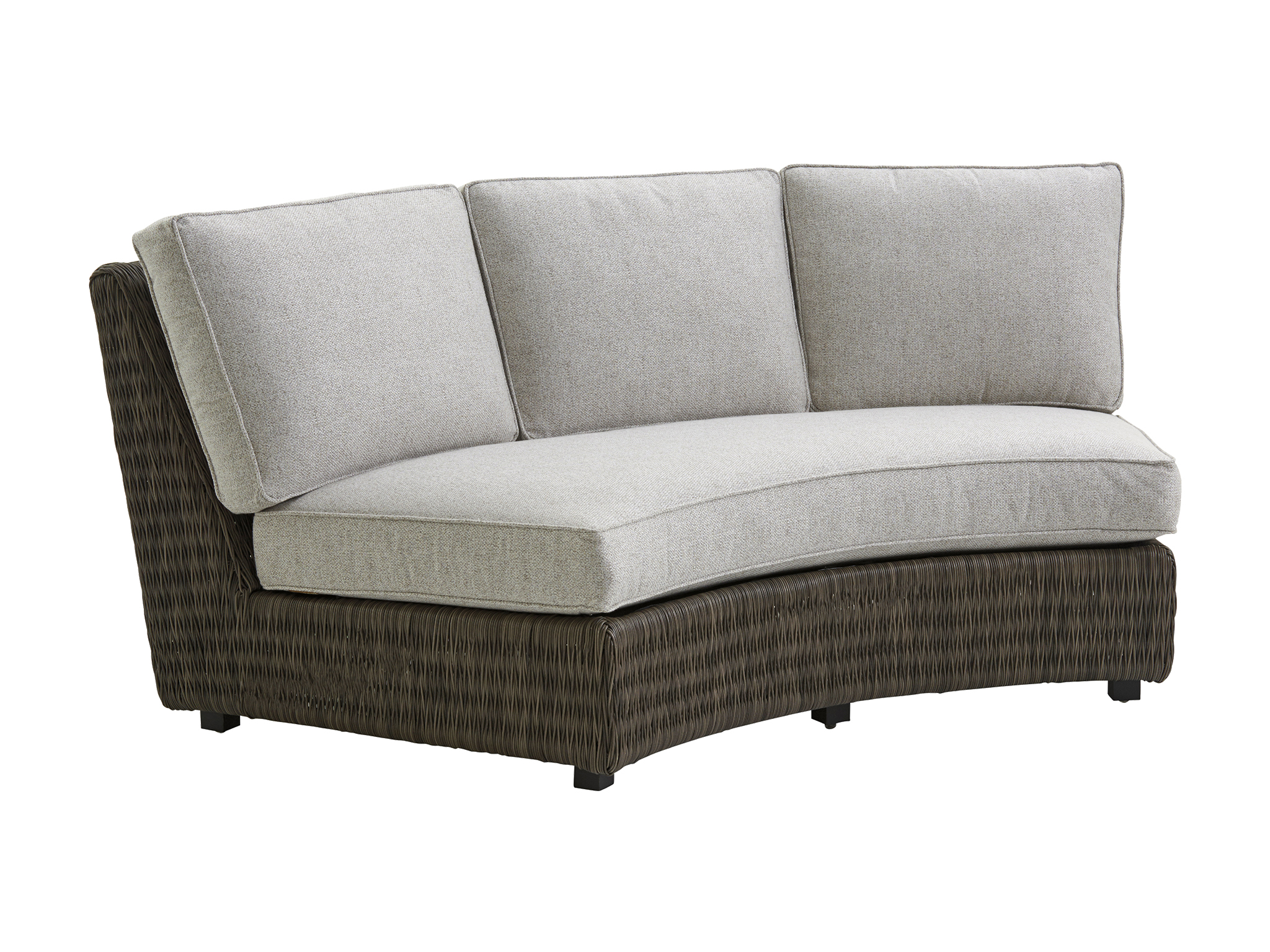 Tommy Bahama Outdoor Living Curved Sectional Armless Sofa 