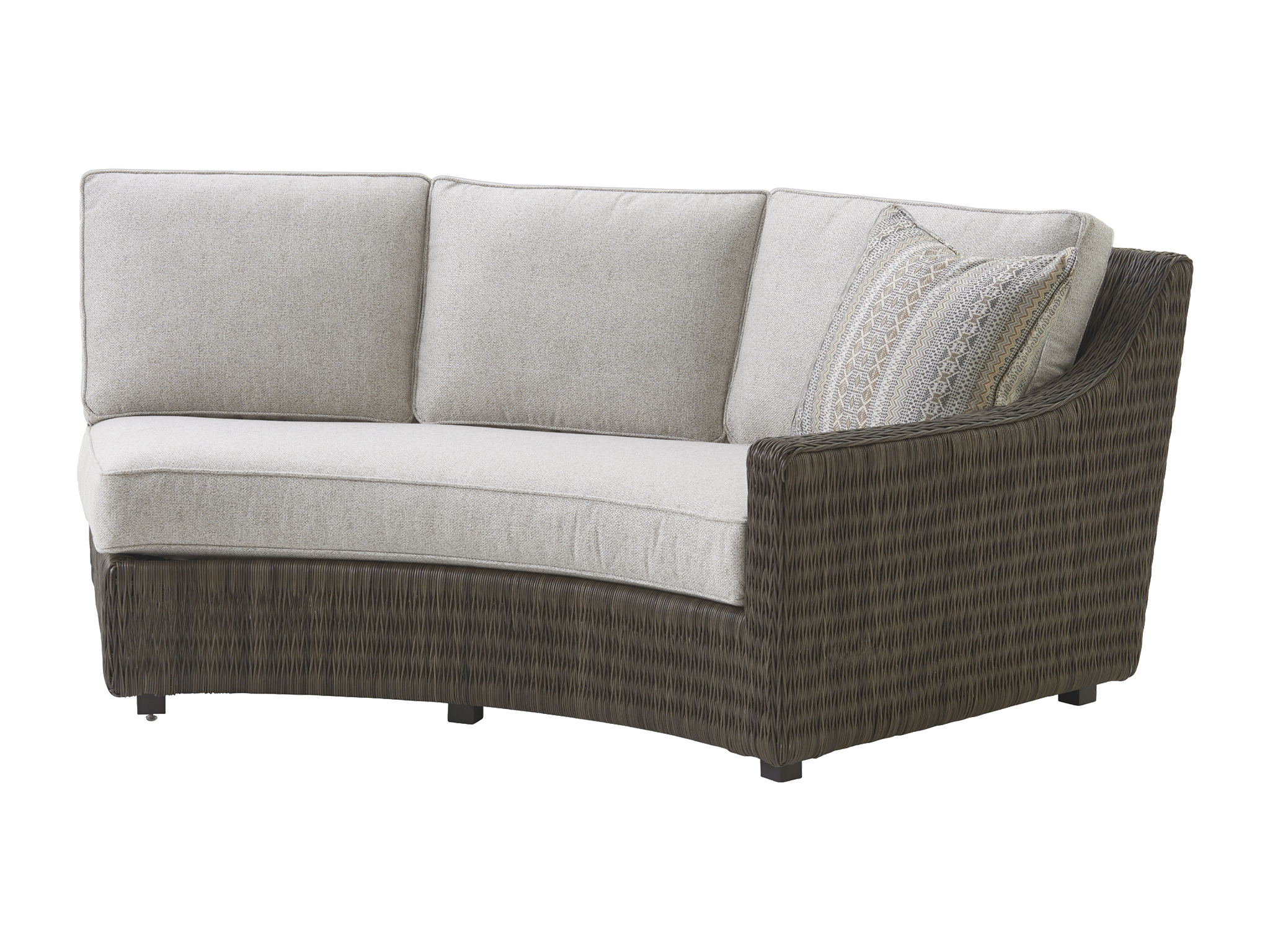 Tommy Bahama Outdoor Living Curved Sectional Right Arm Facing 