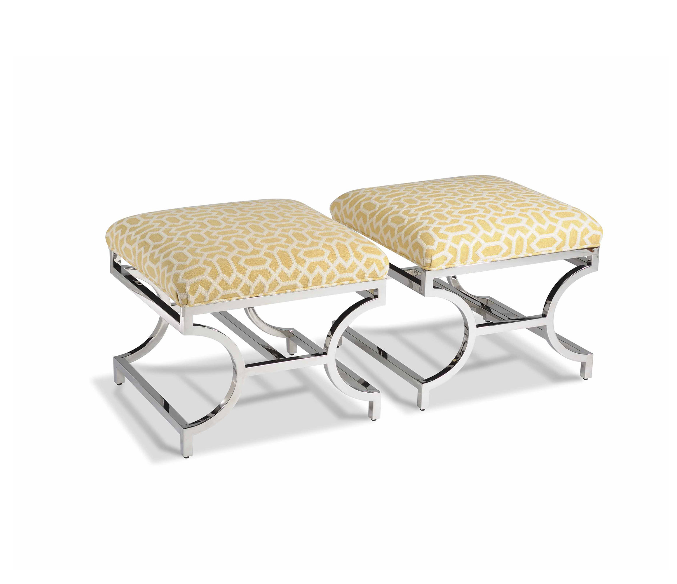  Cotai Nickel Ottoman 