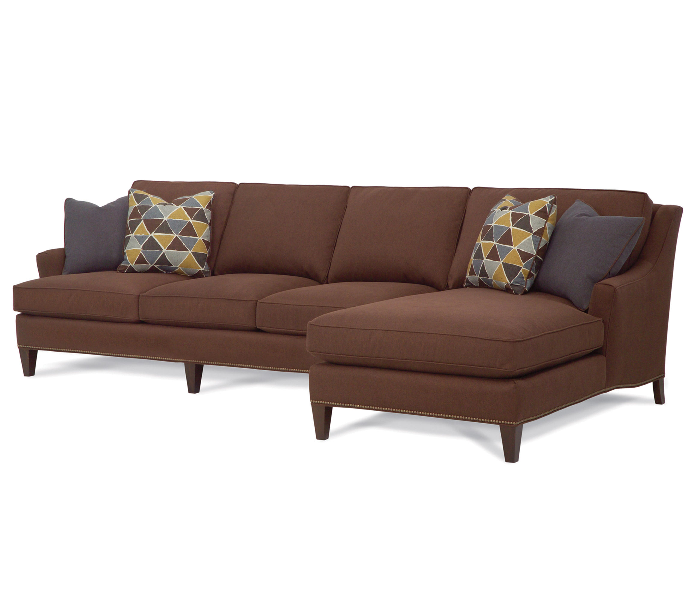  Beckham Two Piece Wedge Sectional 