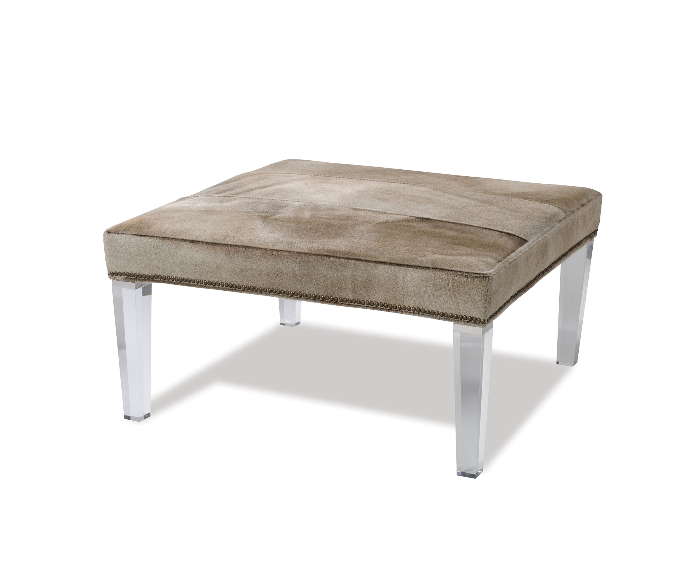  Sandestin Leather Ottoman 