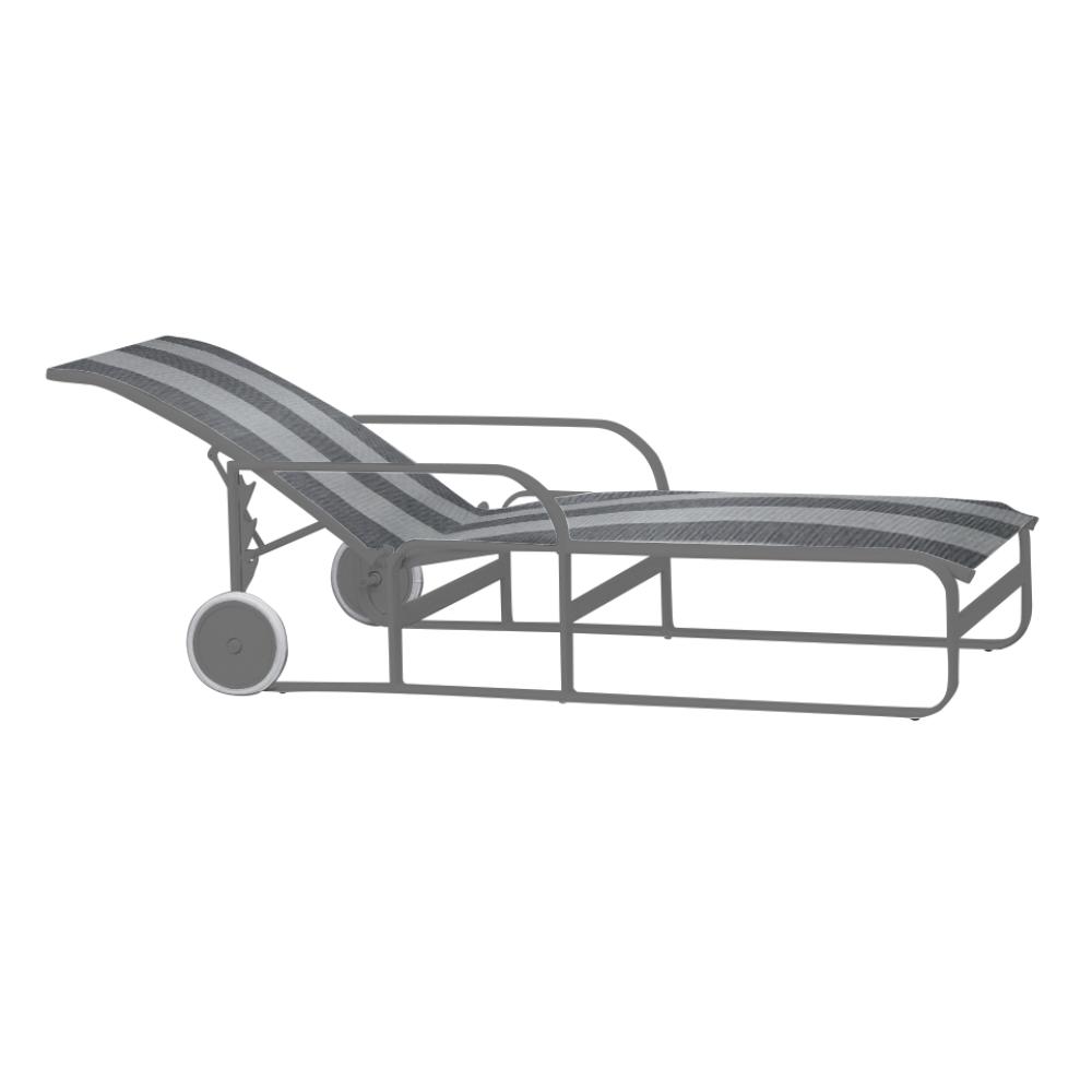  Quantum Sling Chaise With Wheels 