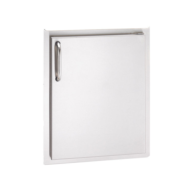  SINGLE ACCESS DOOR 20"H X 14"W WITH TUBULAR STAINLESS STEEL HANDLES 
