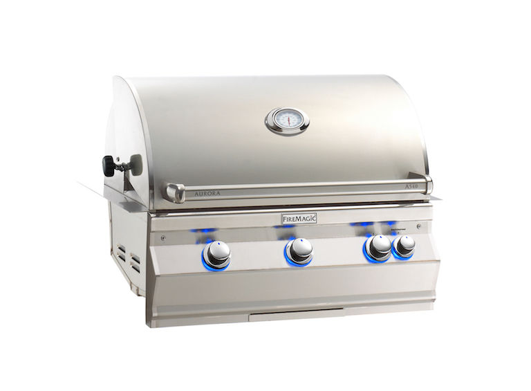  30" Aurora built in with Analog Thermometer 