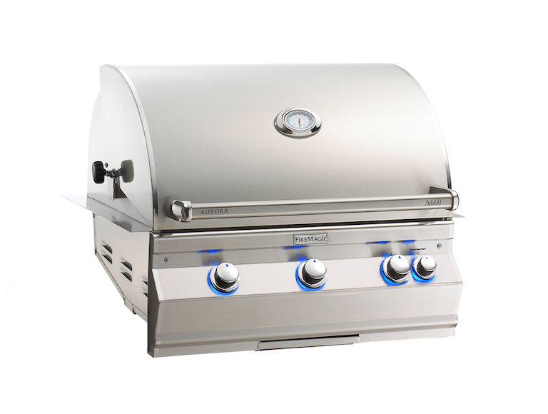  30" Aurora built in with Analog Thermometer 
