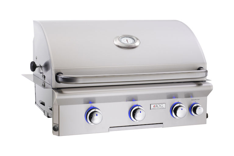  30" BUILT IN GRILL COMPLETE WITH ELECTRONIC IGNITION AND LIGHTS 