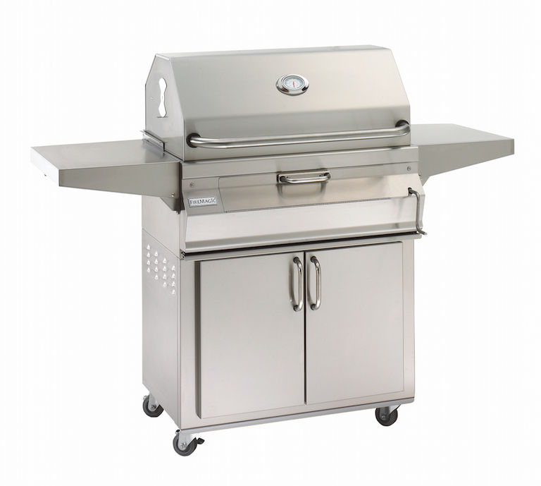  30" Charcoal Grill with Analog Thermometer 