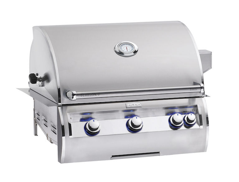  30" Echelon Diamond Built-In Grills with Analog Thermometer 
