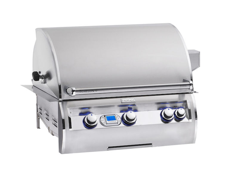  30" Echelon Diamond Built-In Grills with Digital Thermometer and Magic View Window 