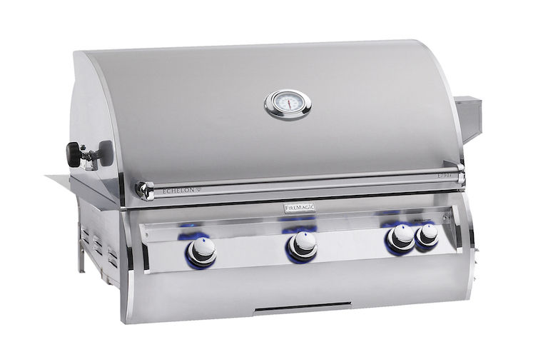  36" Echelon Diamond Built-In Grills with Analog Thermometer 