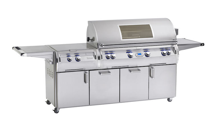  48" Echelon Diamond Grill with Digital Thermometer, Extended Power Burner Cabinet, and Magic Window 