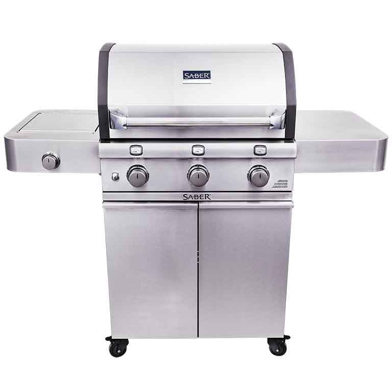  SABER MODEL 500 CAST LP GAS GRILL 