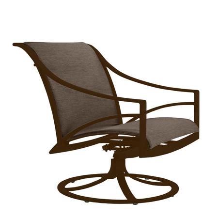  Sling Swivel Motion Lounge Chair 