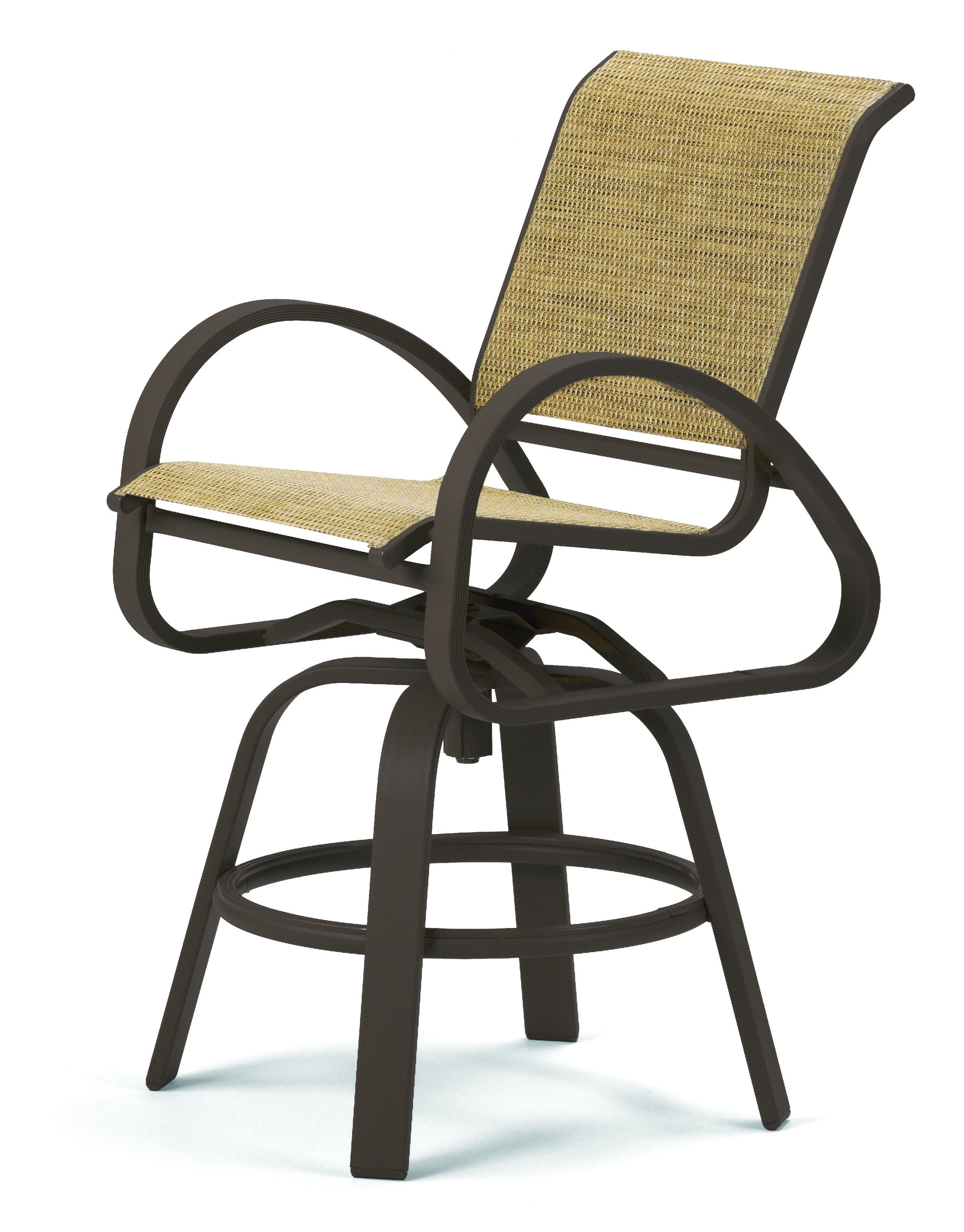  Aruba Sling Balcony Height Swivel CafÈ Chair 