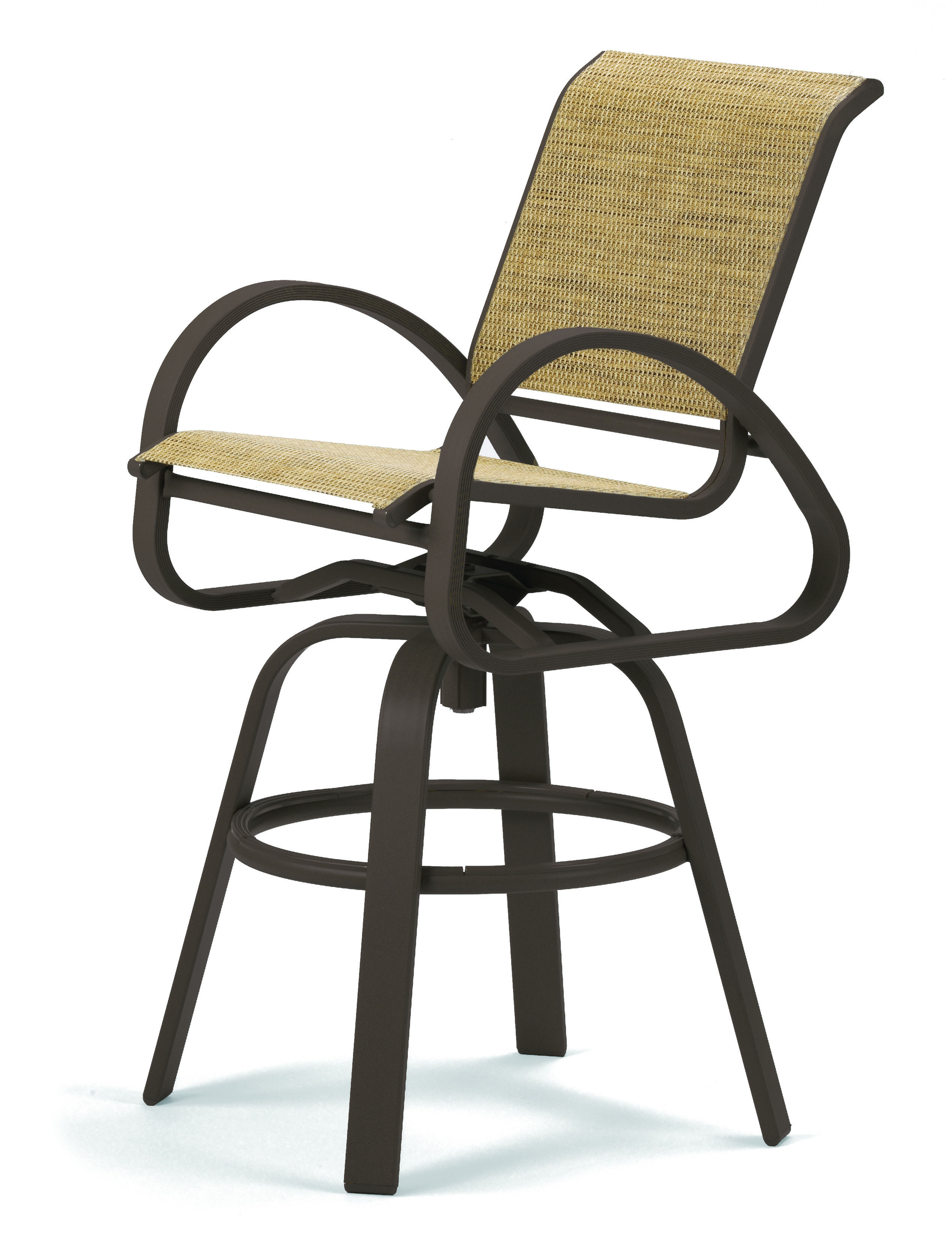  Aruba Sling Bar Height Swivel CafÈ Chair 