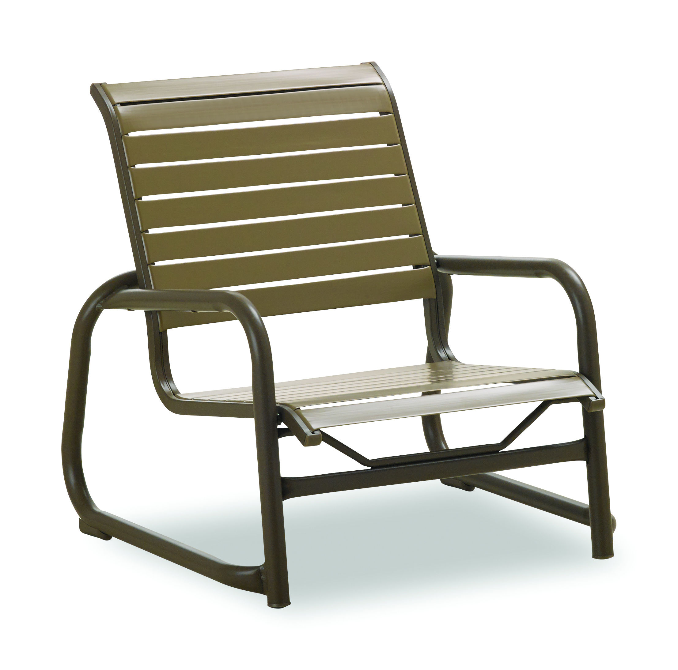  Stackable Strap Sled Base Sand Chair 