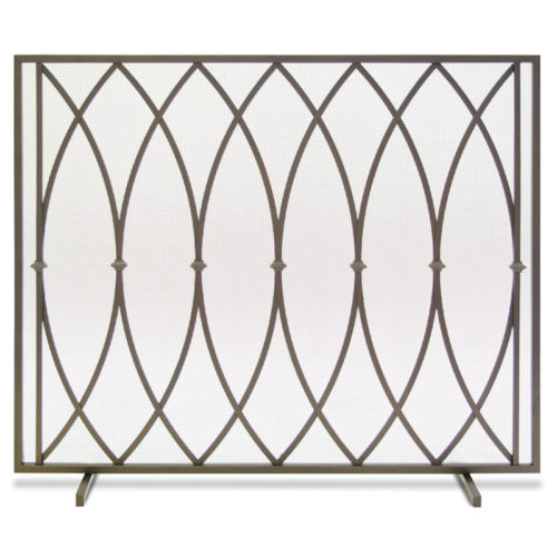  ADDISON SINGLE PANEL BURNISHED BRONZE 