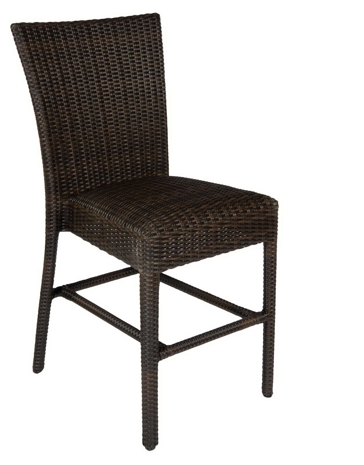  All Weather Padded Seat Counter Stool Without Arms 