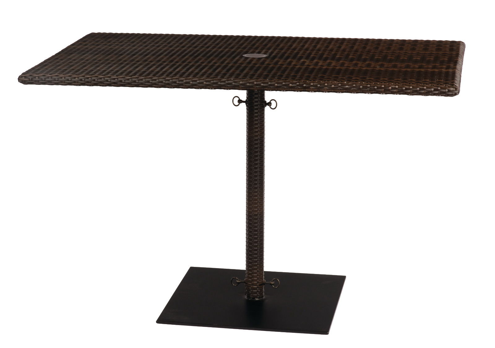  All Weather Rectangular Umbrella Table 
