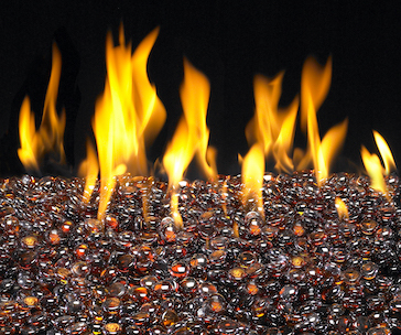  Amber Fire Gems 