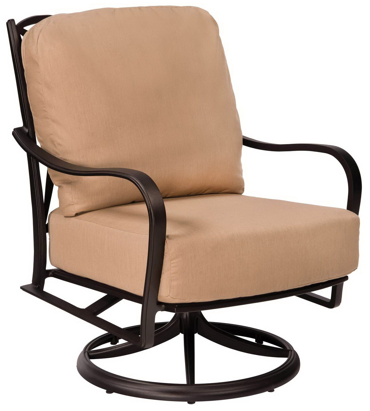  Apollo Swivel Rocker Lounge Chair Front 