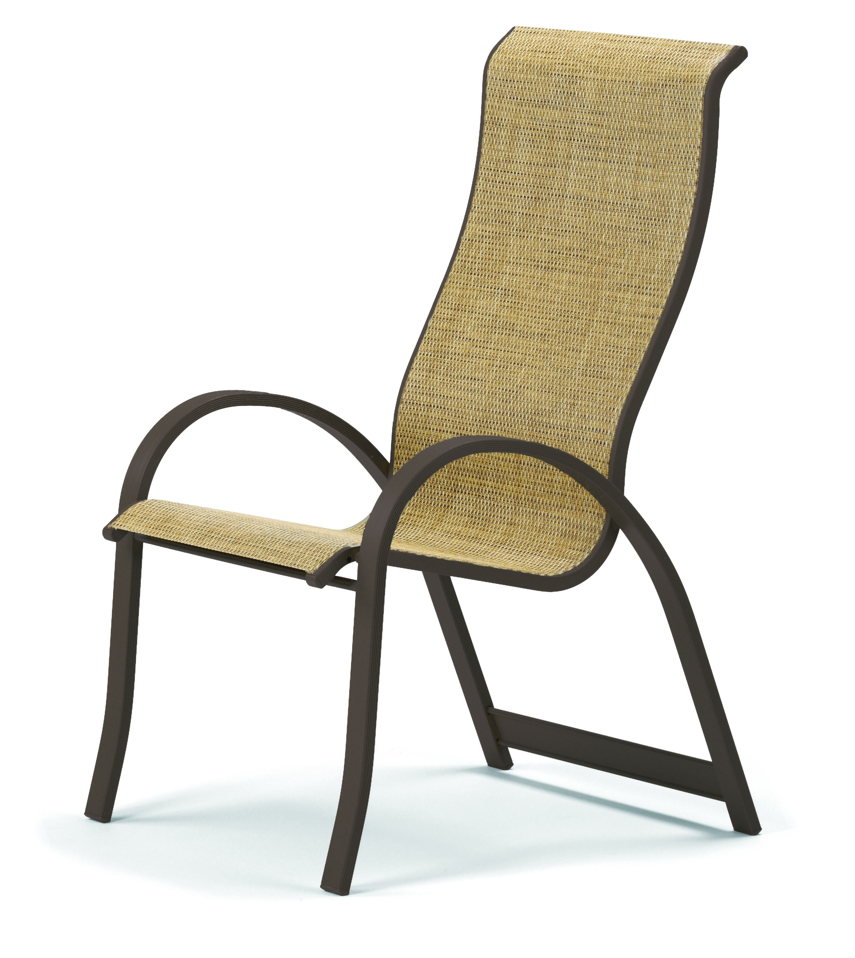  Aruba Sling Supreme Stackable Arm Chair 