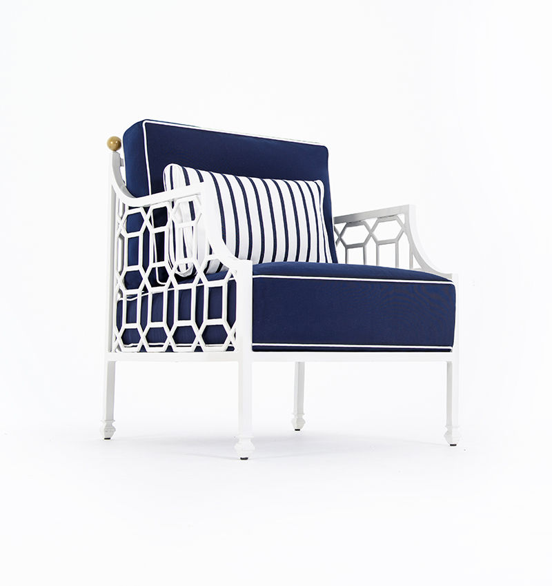  Barclay Butera Cushioned Lounge Chair 
