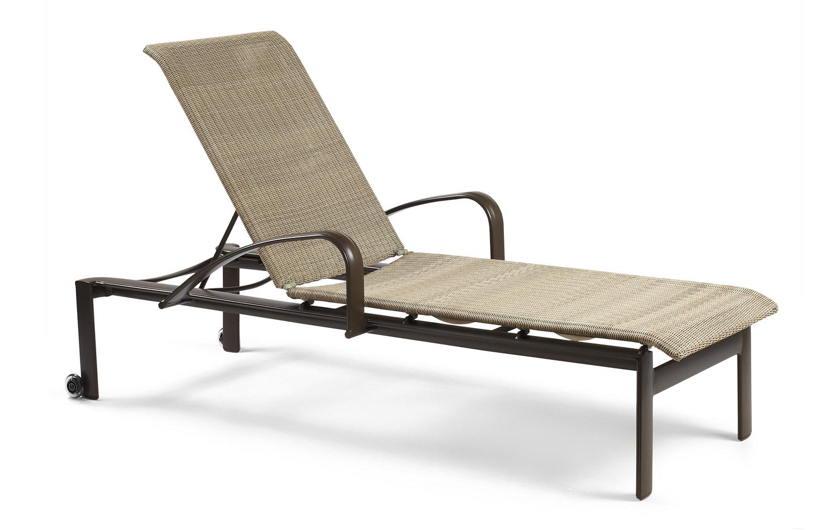  Belvedere Woven Arm Stack Chaise 