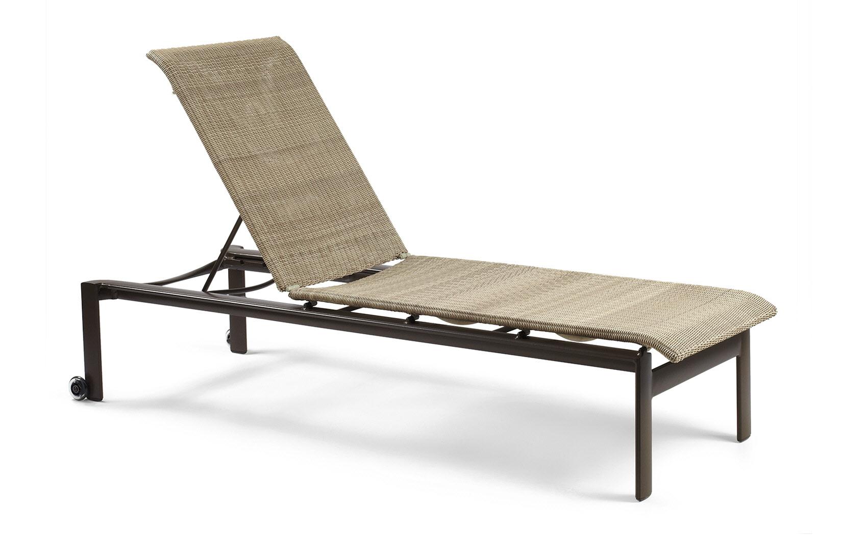  Belvedere Woven Armless Stack Chaise 