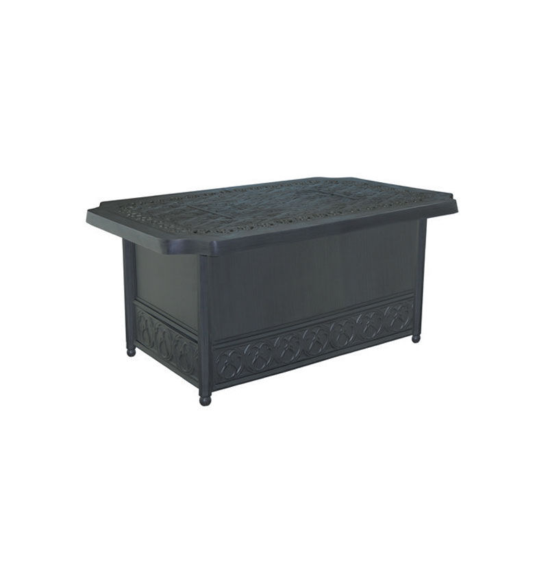  Biltmore Estate Rectangular Firepit Coffee Table 